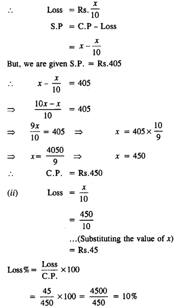 Selina Concise Mathematics Class 8 ICSE Solutions Chapter 8 Profit, Loss and Discount image - 17