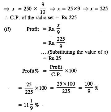 Selina Concise Mathematics Class 8 ICSE Solutions Chapter 8 Profit, Loss and Discount image - 20
