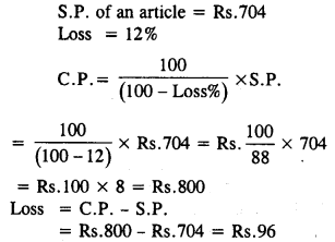 Selina Concise Mathematics Class 8 ICSE Solutions Chapter 8 Profit, Loss and Discount image - 25