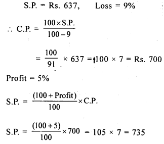 Selina Concise Mathematics Class 8 ICSE Solutions Chapter 8 Profit, Loss and Discount image - 27