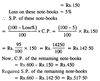 Selina Concise Mathematics Class 8 ICSE Solutions Chapter 8 Profit, Loss and Discount image - 44