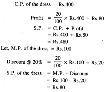Selina Concise Mathematics Class 8 ICSE Solutions Chapter 8 Profit, Loss and Discount image - 58