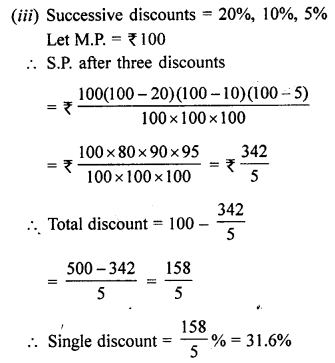 Selina Concise Mathematics Class 8 ICSE Solutions Chapter 8 Profit, Loss and Discount image - 67