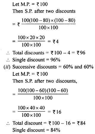 Selina Concise Mathematics Class 8 ICSE Solutions Chapter 8 Profit, Loss and Discount image - 68