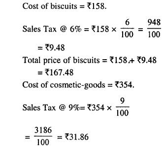 Selina Concise Mathematics Class 8 ICSE Solutions Chapter 8 Profit, Loss and Discount image - 73