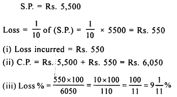 Selina Concise Mathematics Class 8 ICSE Solutions Chapter 8 Profit, Loss and Discount image - 9