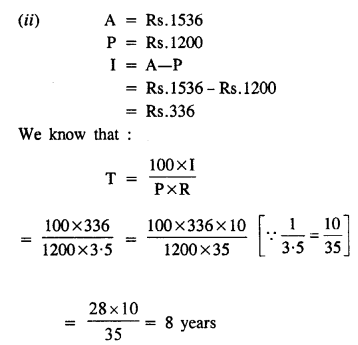 Selina Concise Mathematics Class 8 ICSE Solutions Chapter 9 Simple and Compound Interest image -10