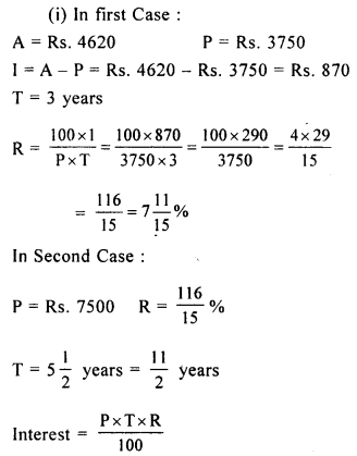 Selina Concise Mathematics Class 8 ICSE Solutions Chapter 9 Simple and Compound Interest image -22