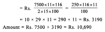 Selina Concise Mathematics Class 8 ICSE Solutions Chapter 9 Simple and Compound Interest image -23