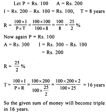 Selina Concise Mathematics Class 8 ICSE Solutions Chapter 9 Simple and Compound Interest image -24