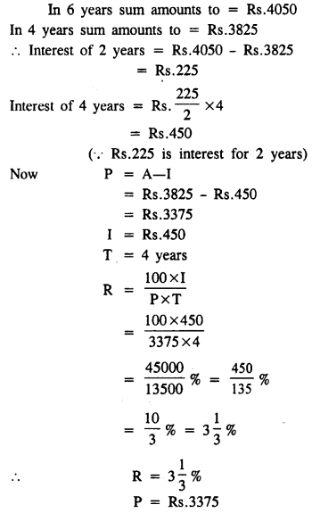 Selina Concise Mathematics Class 8 ICSE Solutions Chapter 9 Simple and Compound Interest image -29