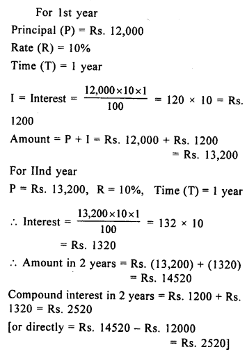 Selina Concise Mathematics Class 8 ICSE Solutions Chapter 9 Simple and Compound Interest image -39