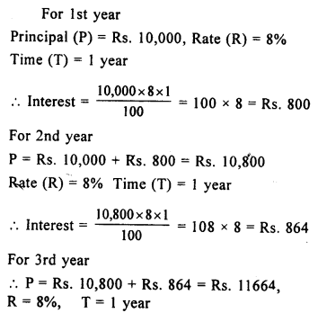 Selina Concise Mathematics Class 8 ICSE Solutions Chapter 9 Simple and Compound Interest image -40