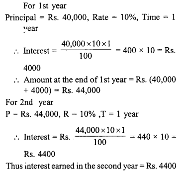 Selina Concise Mathematics Class 8 ICSE Solutions Chapter 9 Simple and Compound Interest image -47