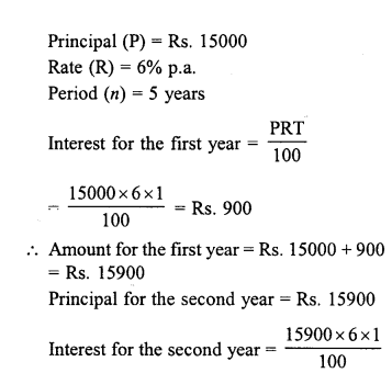 Selina Concise Mathematics Class 8 ICSE Solutions Chapter 9 Simple and Compound Interest image -48