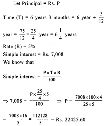 Selina Concise Mathematics Class 8 ICSE Solutions Chapter 9 Simple and Compound Interest image -5