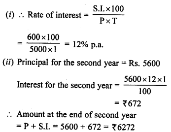 Selina Concise Mathematics Class 8 ICSE Solutions Chapter 9 Simple and Compound Interest image -51