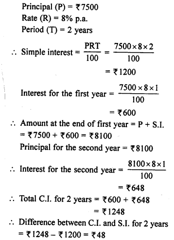 Selina Concise Mathematics Class 8 ICSE Solutions Chapter 9 Simple and Compound Interest image -52