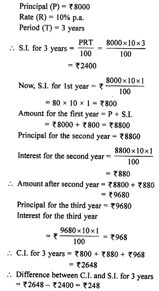 Selina Concise Mathematics Class 8 ICSE Solutions Chapter 9 Simple and Compound Interest image -53