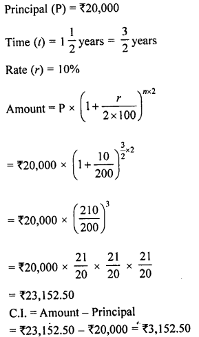 Selina Concise Mathematics Class 8 ICSE Solutions Chapter 9 Simple and Compound Interest image -68