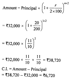 Selina Concise Mathematics Class 8 ICSE Solutions Chapter 9 Simple and Compound Interest image -70