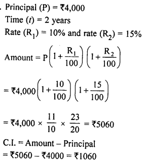 Selina Concise Mathematics Class 8 ICSE Solutions Chapter 9 Simple and Compound Interest image -71