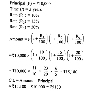 Selina Concise Mathematics Class 8 ICSE Solutions Chapter 9 Simple and Compound Interest image -72