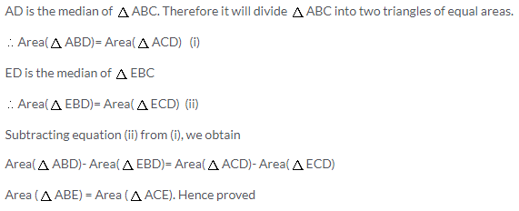 Selina Concise Mathematics Class 9 ICSE Solutions Area Theorems [Proof and Use] image -19