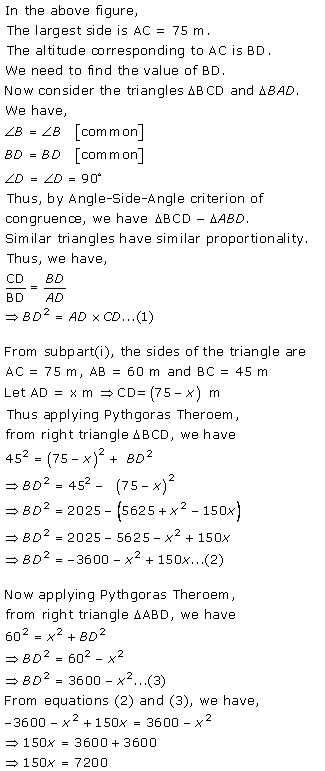 Selina Concise Mathematics Class 9 ICSE Solutions Area and Perimeter of Plane Figures image - 11