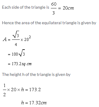 Selina Concise Mathematics Class 9 ICSE Solutions Area and Perimeter of Plane Figures image - 14