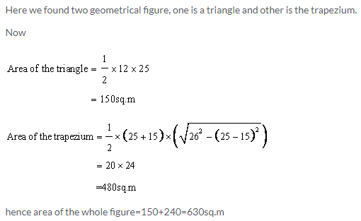 Selina Concise Mathematics Class 9 ICSE Solutions Area and Perimeter of Plane Figures image - 43