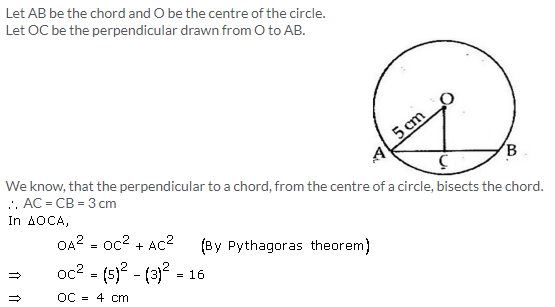 Selina Concise Mathematics Class 9 ICSE Solutions Circle image - 1