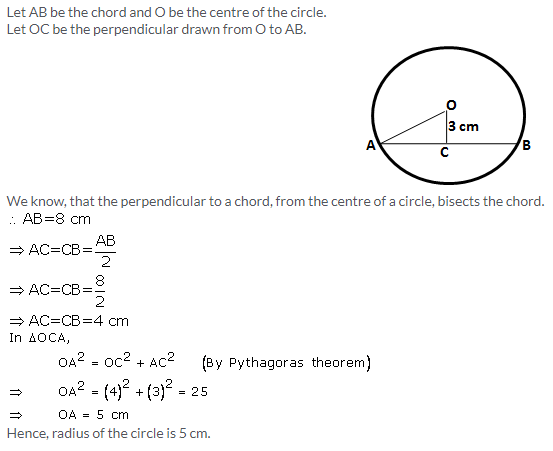 Selina Concise Mathematics Class 9 ICSE Solutions Circle image - 2