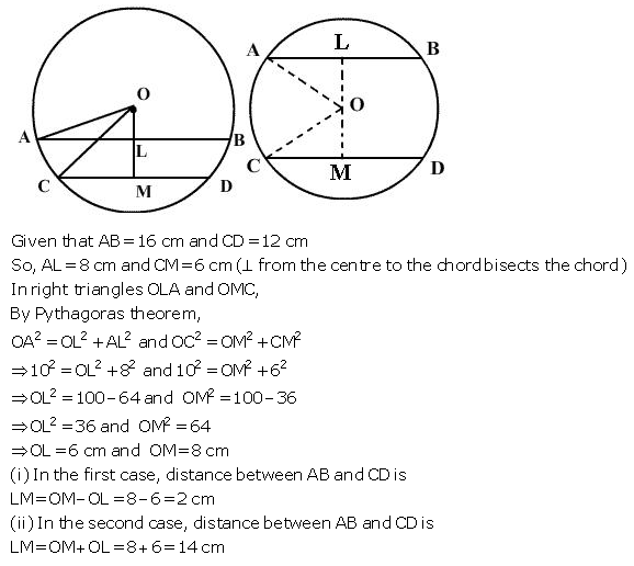 Selina Concise Mathematics Class 9 ICSE Solutions Circle image - 36