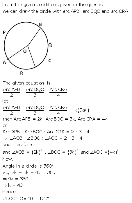Selina Concise Mathematics Class 9 ICSE Solutions Circle image - 40