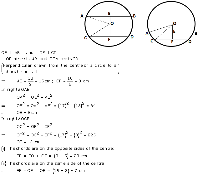 Selina Concise Mathematics Class 9 ICSE Solutions Circle image - 6