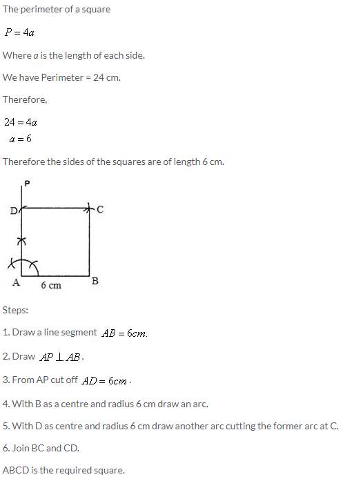 Selina Concise Mathematics Class 9 ICSE Solutions Construction of Polygons image - 31