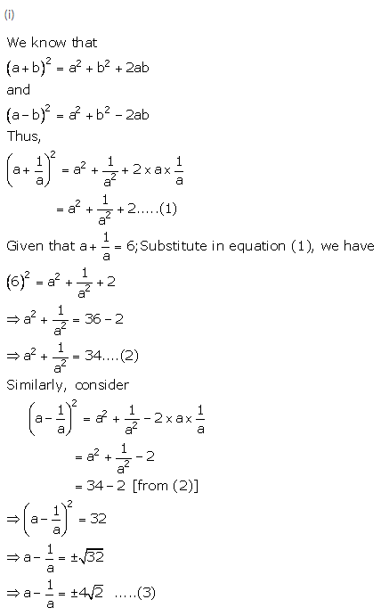 Selina Concise Mathematics Class 9 ICSE Solutions Expansions (Including Substitution) 14