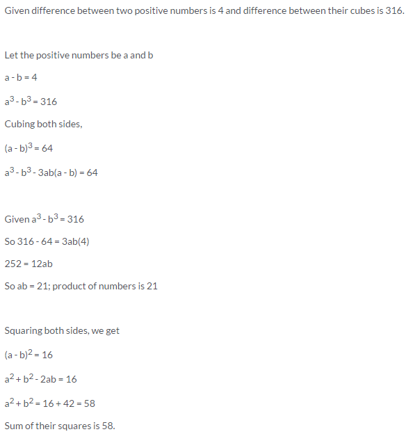 Selina Concise Mathematics Class 9 ICSE Solutions Expansions (Including Substitution) 72