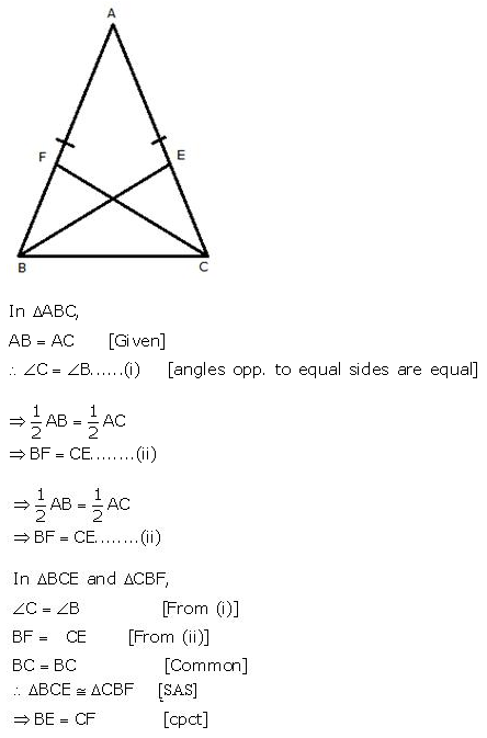 Selina Concise Mathematics Class 9 ICSE Solutions Isosceles Triangles 32