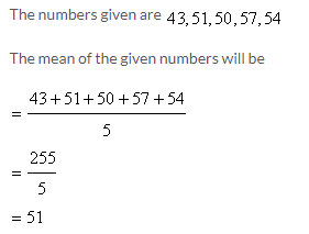 Selina Concise Mathematics Class 9 ICSE Solutions Mean and Median image - 1