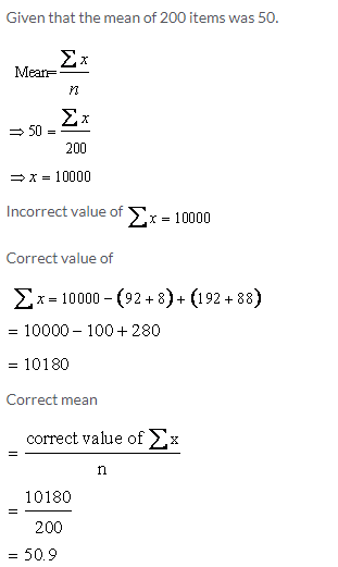Selina Concise Mathematics Class 9 ICSE Solutions Mean and Median image - 13