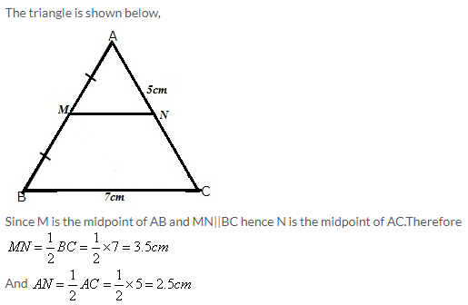 Selina Concise Mathematics Class 9 ICSE Solutions Mid-point and Its Converse [ Including Intercept Theorem] 1