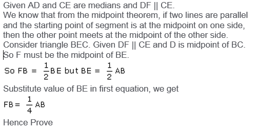 Selina Concise Mathematics Class 9 ICSE Solutions Mid-point and Its Converse [ Including Intercept Theorem] 29