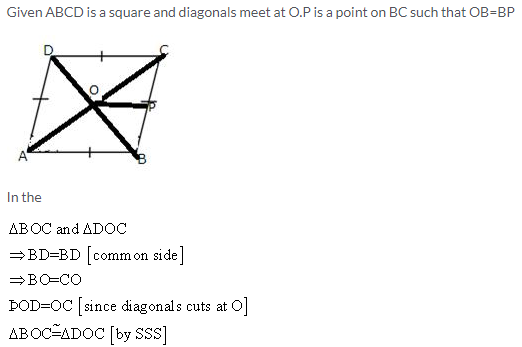 Selina Concise Mathematics Class 9 ICSE Solutions Rectilinear Figures [Quadrilaterals Parallelogram, Rectangle, Rhombus, Square and Trapezium] image - 19