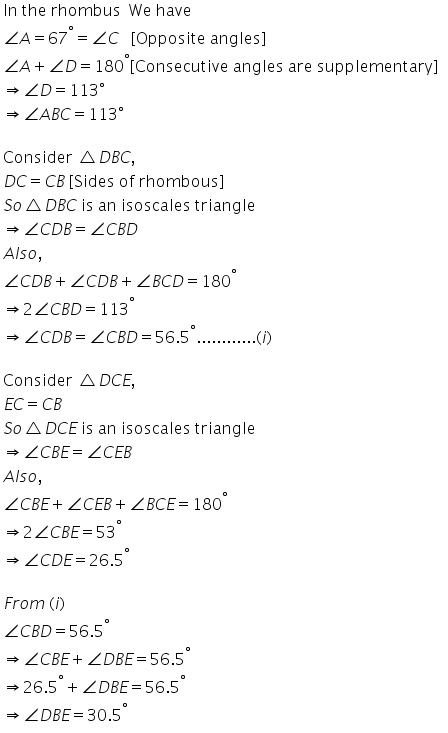 Selina Concise Mathematics Class 9 ICSE Solutions Rectilinear Figures [Quadrilaterals Parallelogram, Rectangle, Rhombus, Square and Trapezium] image - 24