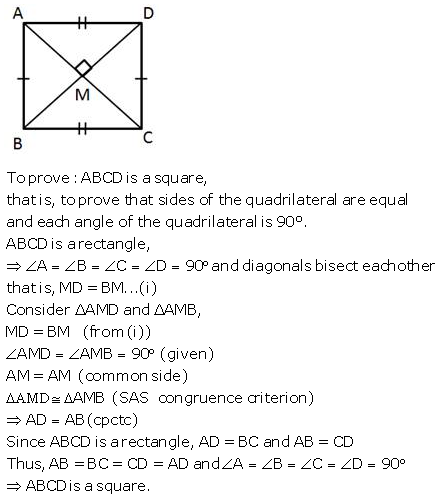 Selina Concise Mathematics Class 9 ICSE Solutions Rectilinear Figures [Quadrilaterals Parallelogram, Rectangle, Rhombus, Square and Trapezium] image - 46