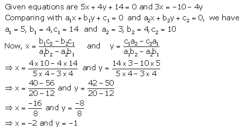 Selina Concise Mathematics Class 9 ICSE Solutions Simultaneous (Linear) Equations (Including Problems) 34