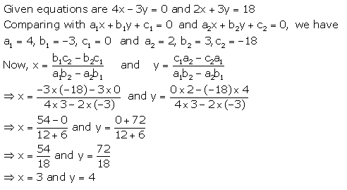 Selina Concise Mathematics Class 9 ICSE Solutions Simultaneous (Linear) Equations (Including Problems) 37