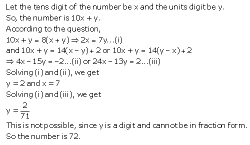 Selina Concise Mathematics Class 9 ICSE Solutions Simultaneous (Linear) Equations (Including Problems) 66